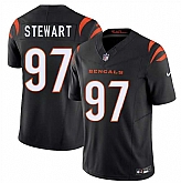 Men & Women & Youth Cincinnati Bengals #97 Shemar Stewart Black 2025 Draft F.U.S.E. Vapor Untouchable Limited Stitched Jersey,baseball caps,new era cap wholesale,wholesale hats